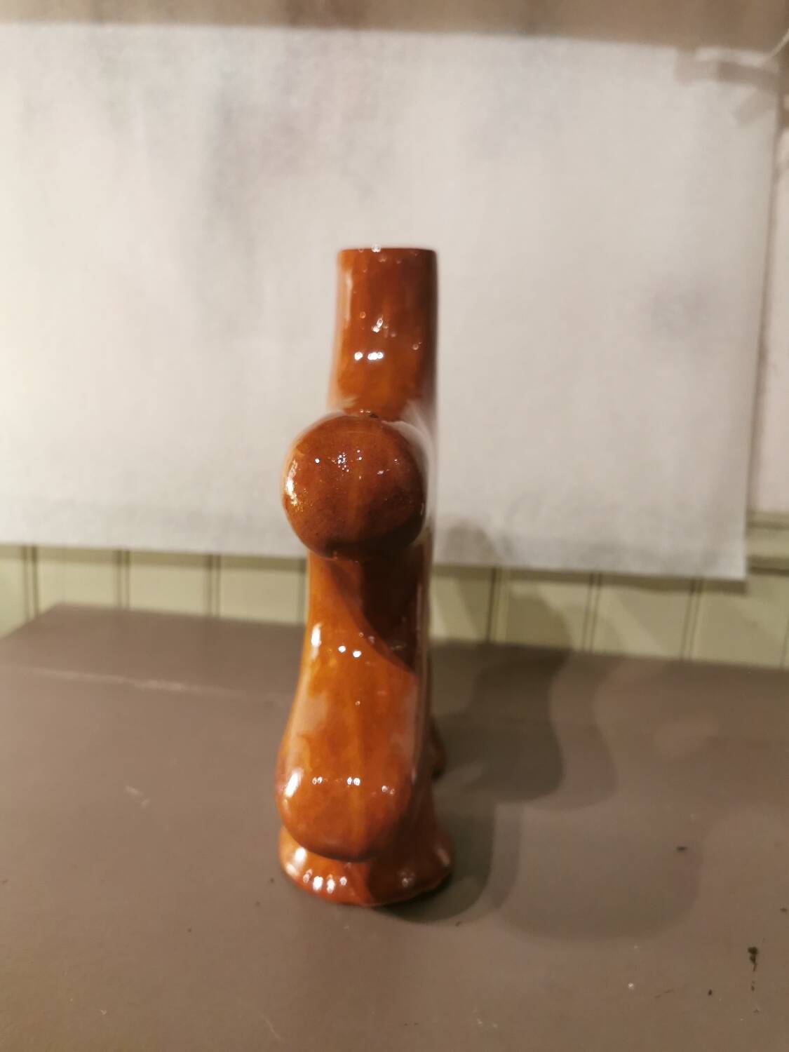 Moroccan ethnic ceramic vase