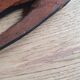 Paire d'hirondelles en bois vintage