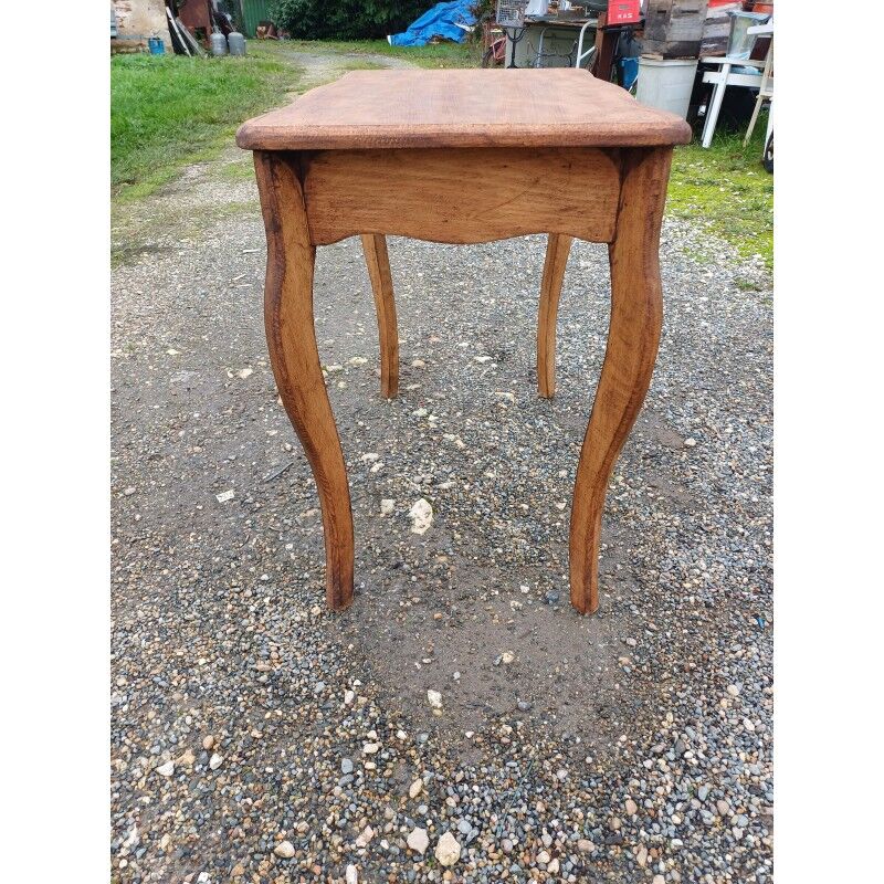 Table chêne, 1 tiroir