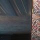 Vintage coffee table in brass and glass
