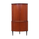 Armoire d’angle en acajou, années 1970, conception danoise, production: danemark
