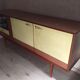 A large scandinavian style vintage wood formica deco 60/70s