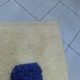 Tapis beni ouraine tissé main artisanale traditionnelle à motifs colorés