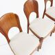 Vintage Danish teak dining chairs , set of 4