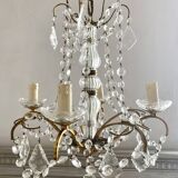 Chandelier with 4 lights, h 80cm