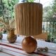 Lampe vous et raphia vintage