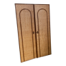 Rattan doors