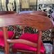 Suite de 6 chaises anglaises en acajou 19eme restaurées