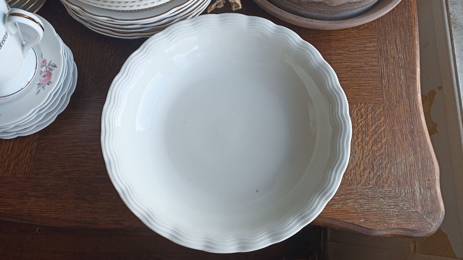 Play hollow art deco by ULIM in Limoges porcelain