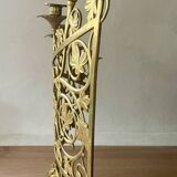 Chandelier en bronze doré, fin XIXème