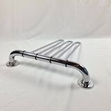 Vintage space age chrome coat/towel rack