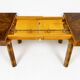 Table extensible Art Déco moderniste en noyer 1930–1944