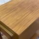 English mahogany sewing cabinet from the 1970s