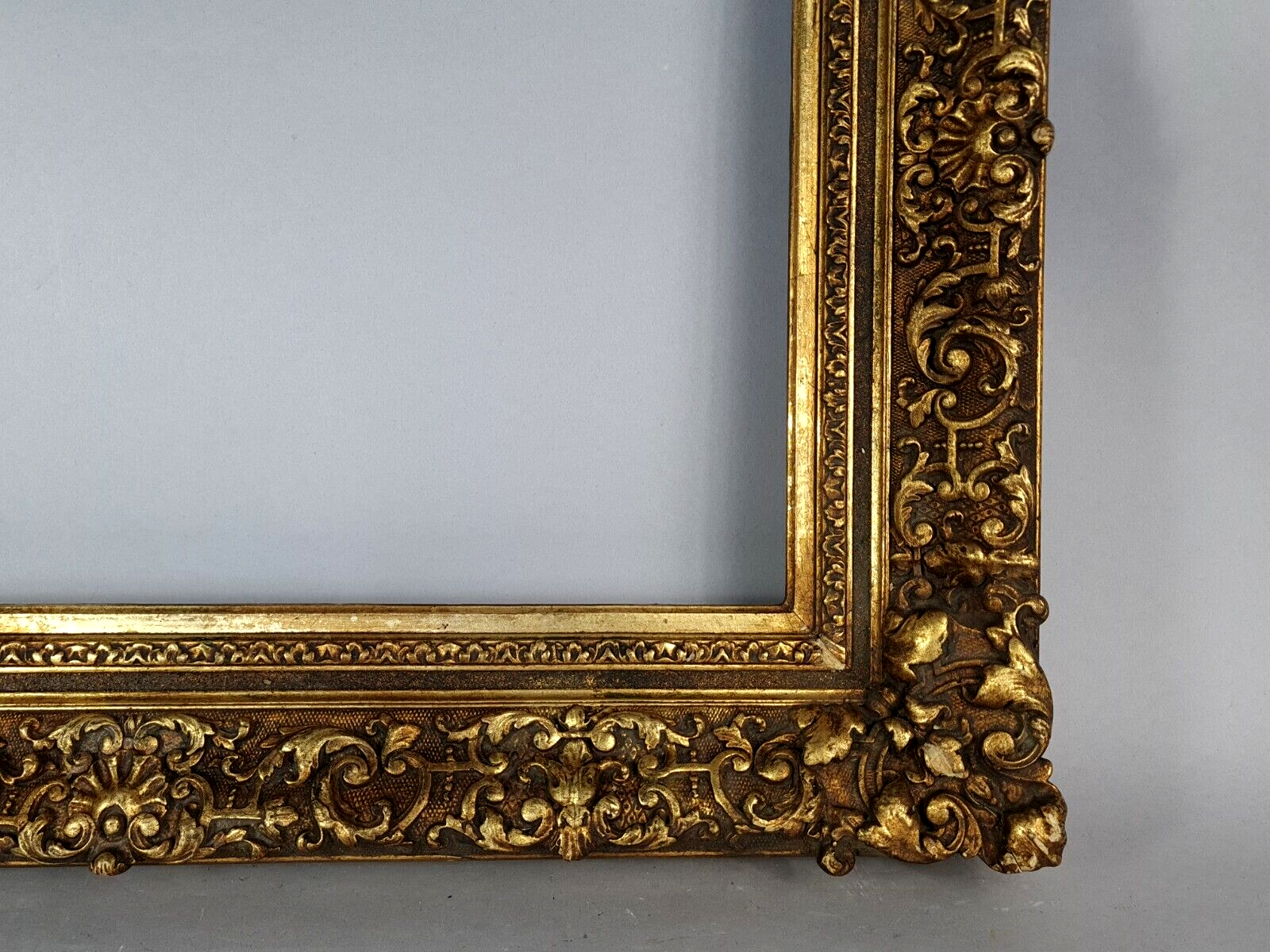 Frame nineteenth century in wood