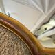 Louis XVI style gilded wood mirror 71 x 50