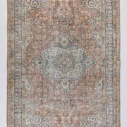 Tapis oriental classique vintage bleu rouge 5x9, 168x268 cm