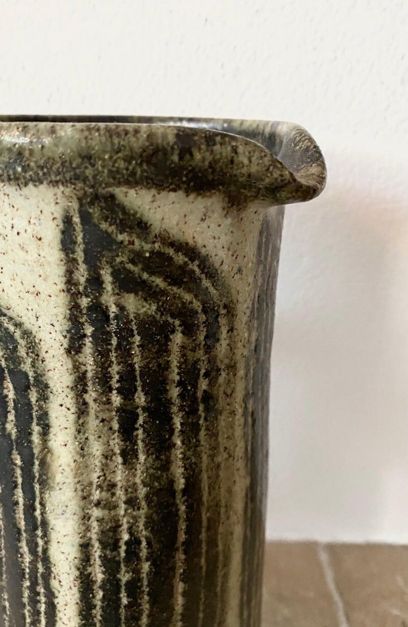 Mid Century Modern Ceramic Pitcher, Vase By Han Cornelissen