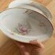 Plats ovales porcelaine de Limoges monogramme