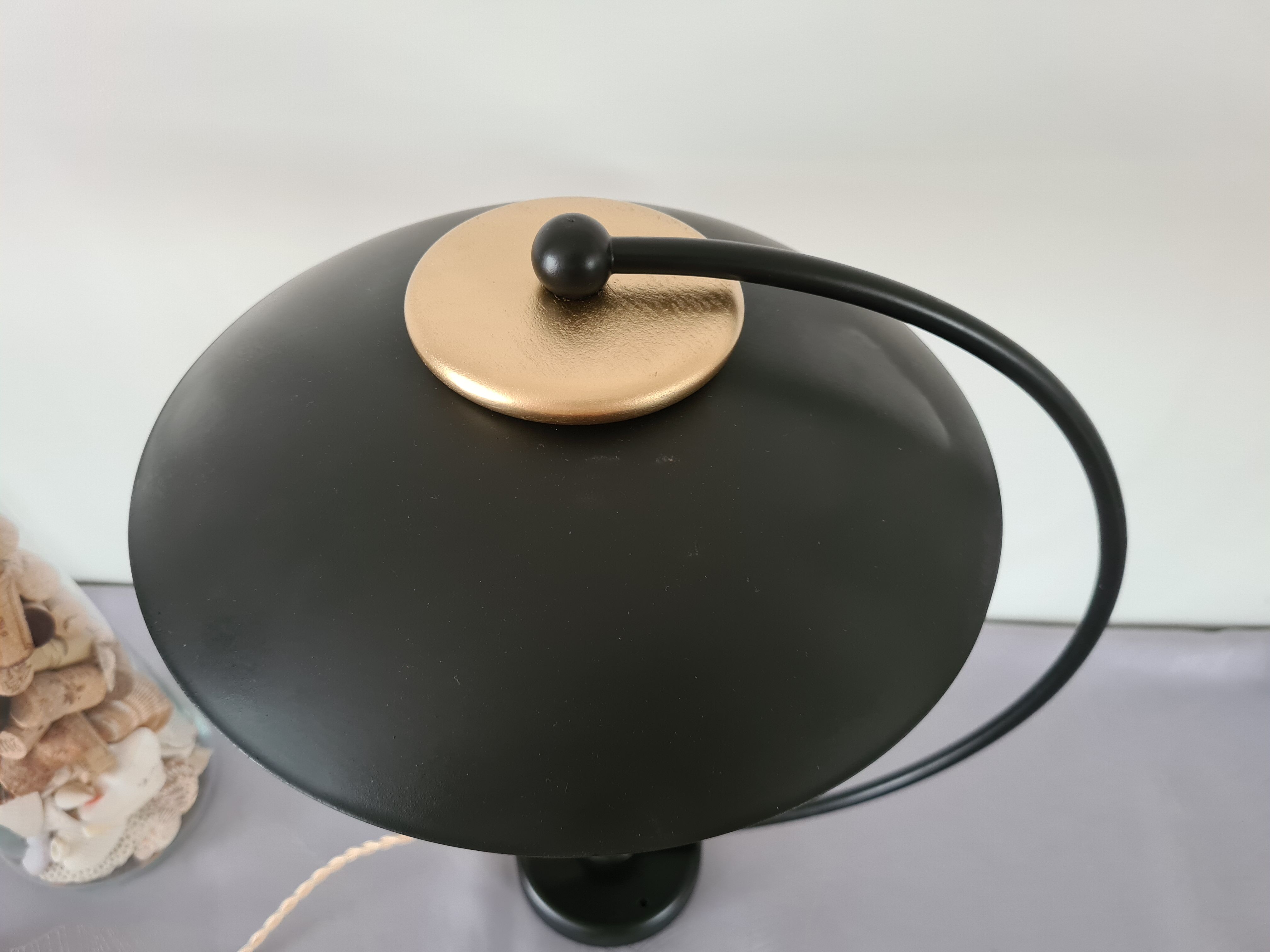 Lampe Aluminor vintage