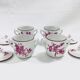 Set de 4 pots à crème en porcelaine de Limoges - Raynaud
