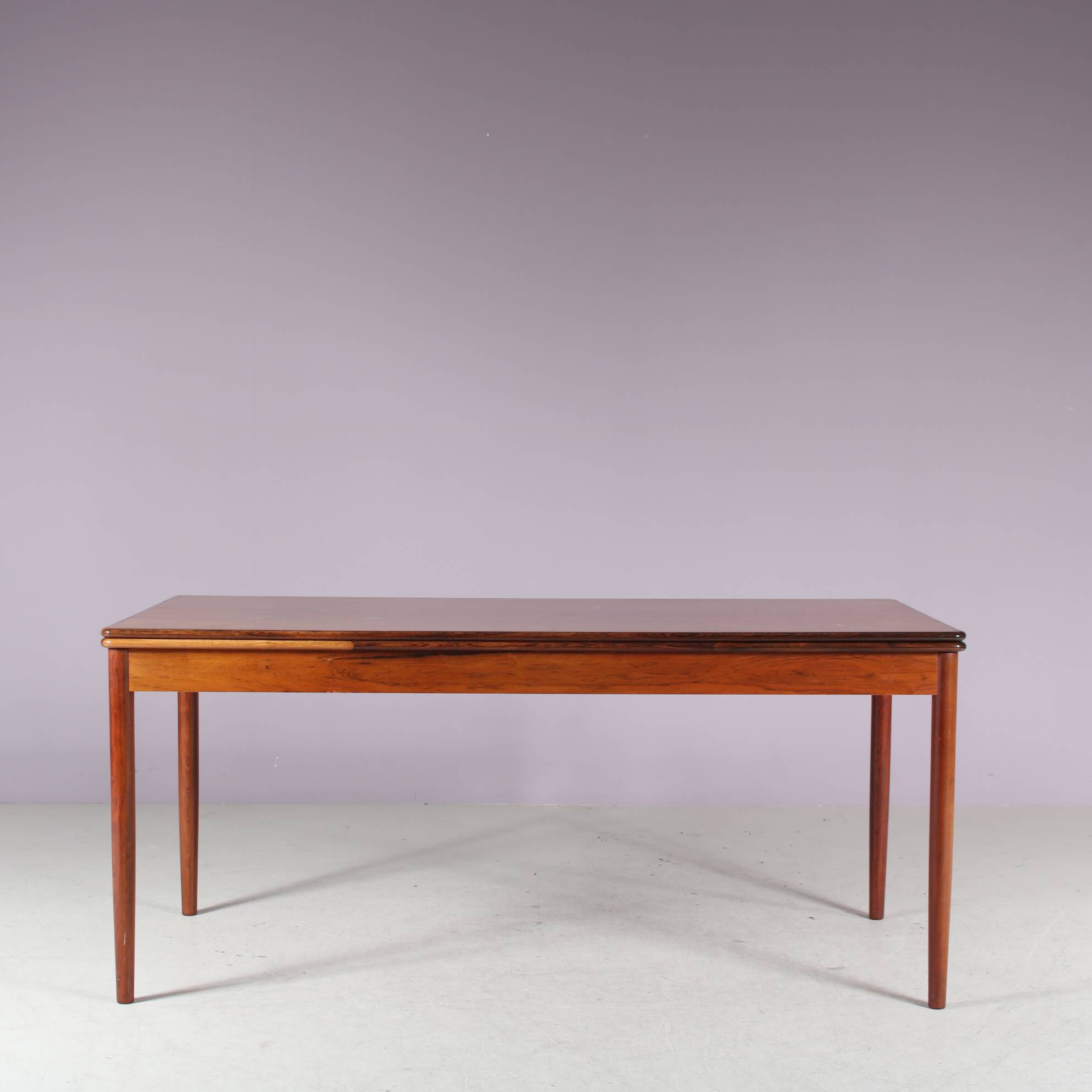 1960s Rosewooden dining table by Topform, Netherlands