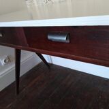 Vintage desk feet compass