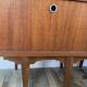 Pair of Scandinavian teak bedside tables in 60s