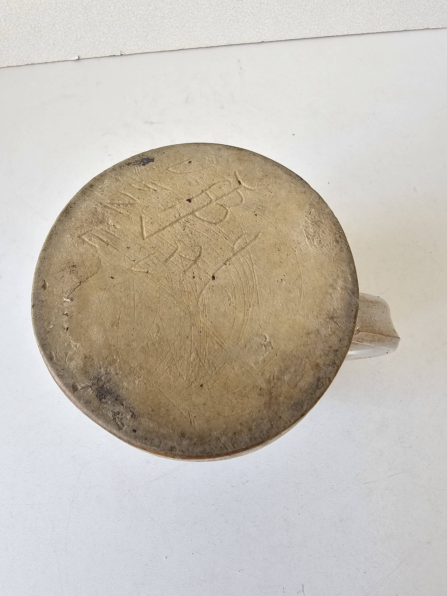 Pichet en céramique Signé Albert Breton Vezelay