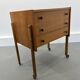 Wooden Sewing Cabinet, Horn Collection,Scandinavian 1960s