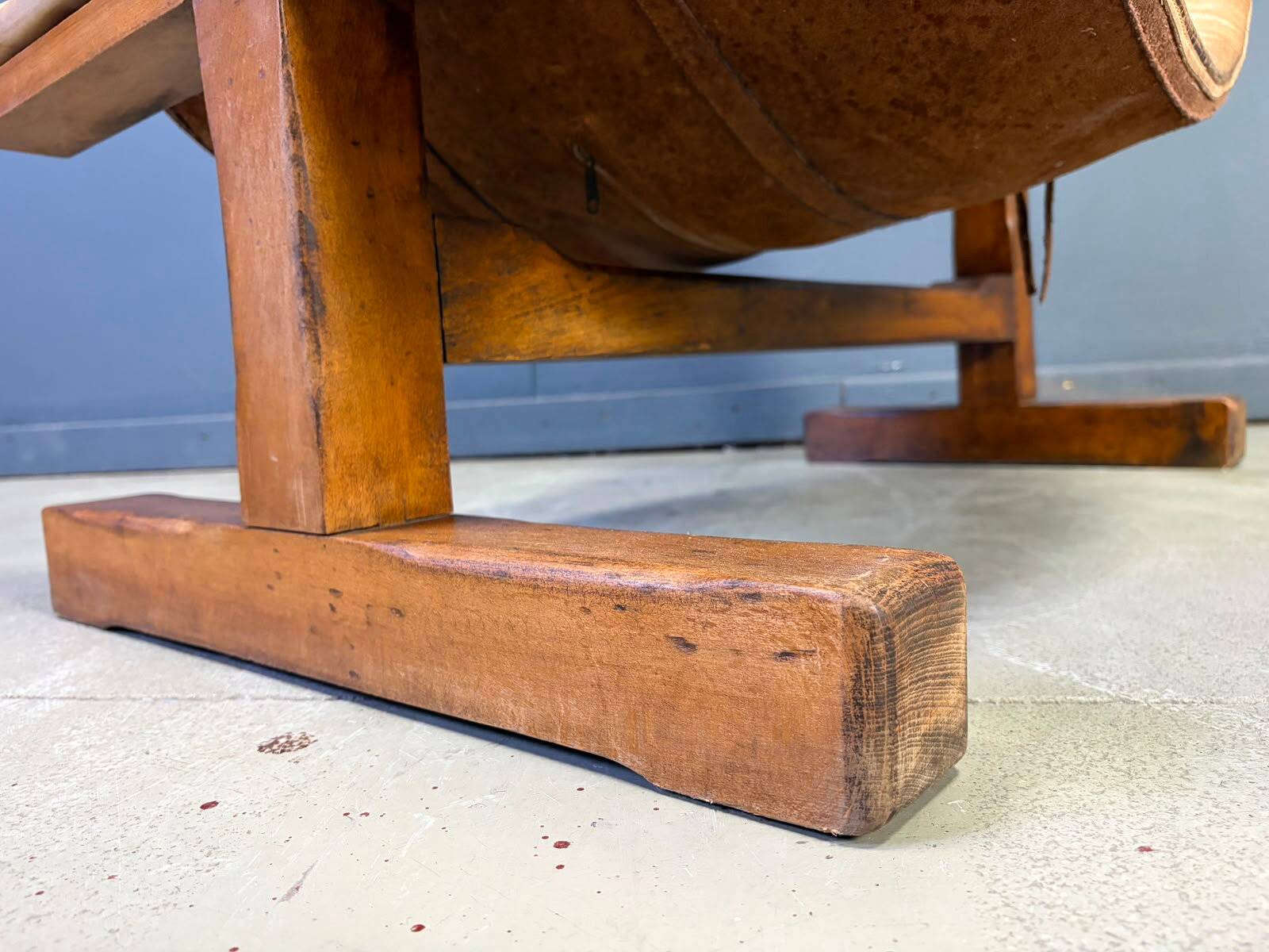 Vintage brutalist Brazilian easy chair, 1960s