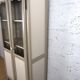 Parisian showcase dresser revamped country style wallpaper paint