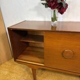 Mid Century Retro Teak Sideboard by Beautility Circa 1960 Danish Design