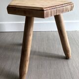 Raw wood tripod tripod