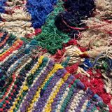 Berber carpet azilal old 90x155 cm