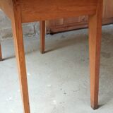 1950s modular oak table