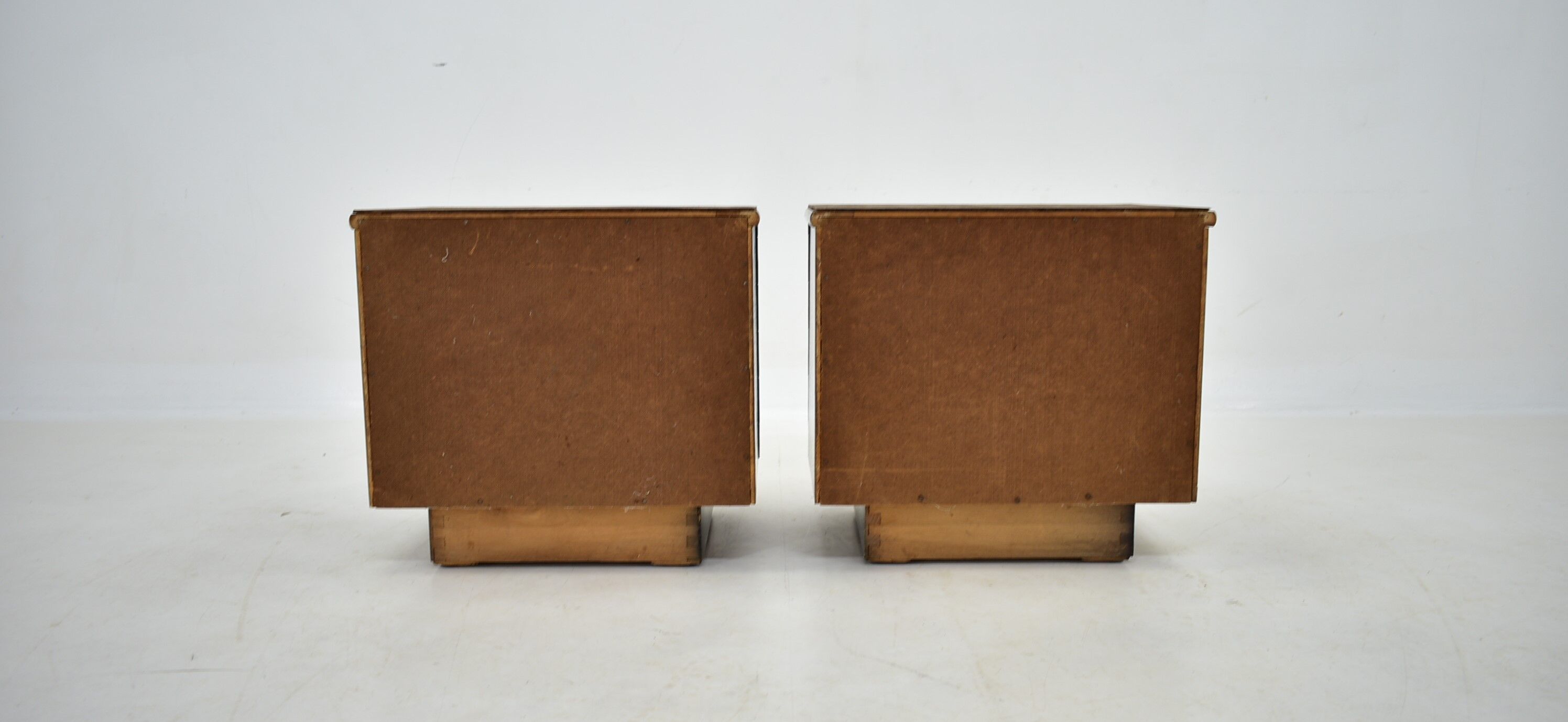 Pair of Midcentury Czechoslovakian Bedside Tables, 1960s