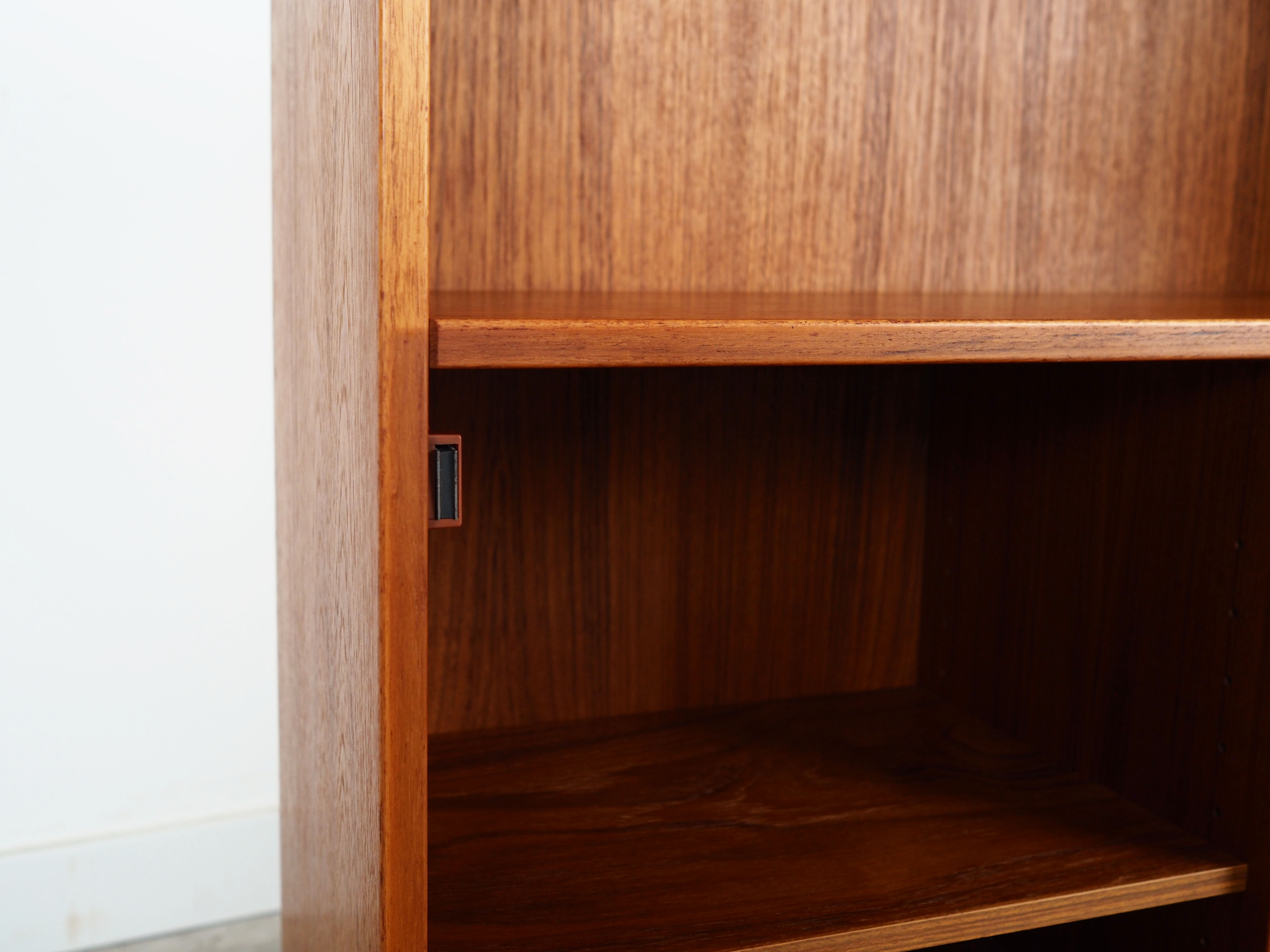 Teak bookcase, Danish design, 1970s, production: Denka