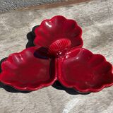 Bordeaux Trilobed Ceramic Cup from the 1950s Shell Shape