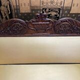 Sofa - Restoration period bench in mahogany