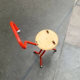 Postmodern Italian folding stool Ulisse by Ivan Loss for Sandrigarden, 1980s.