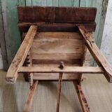 Table de chalet art populaire