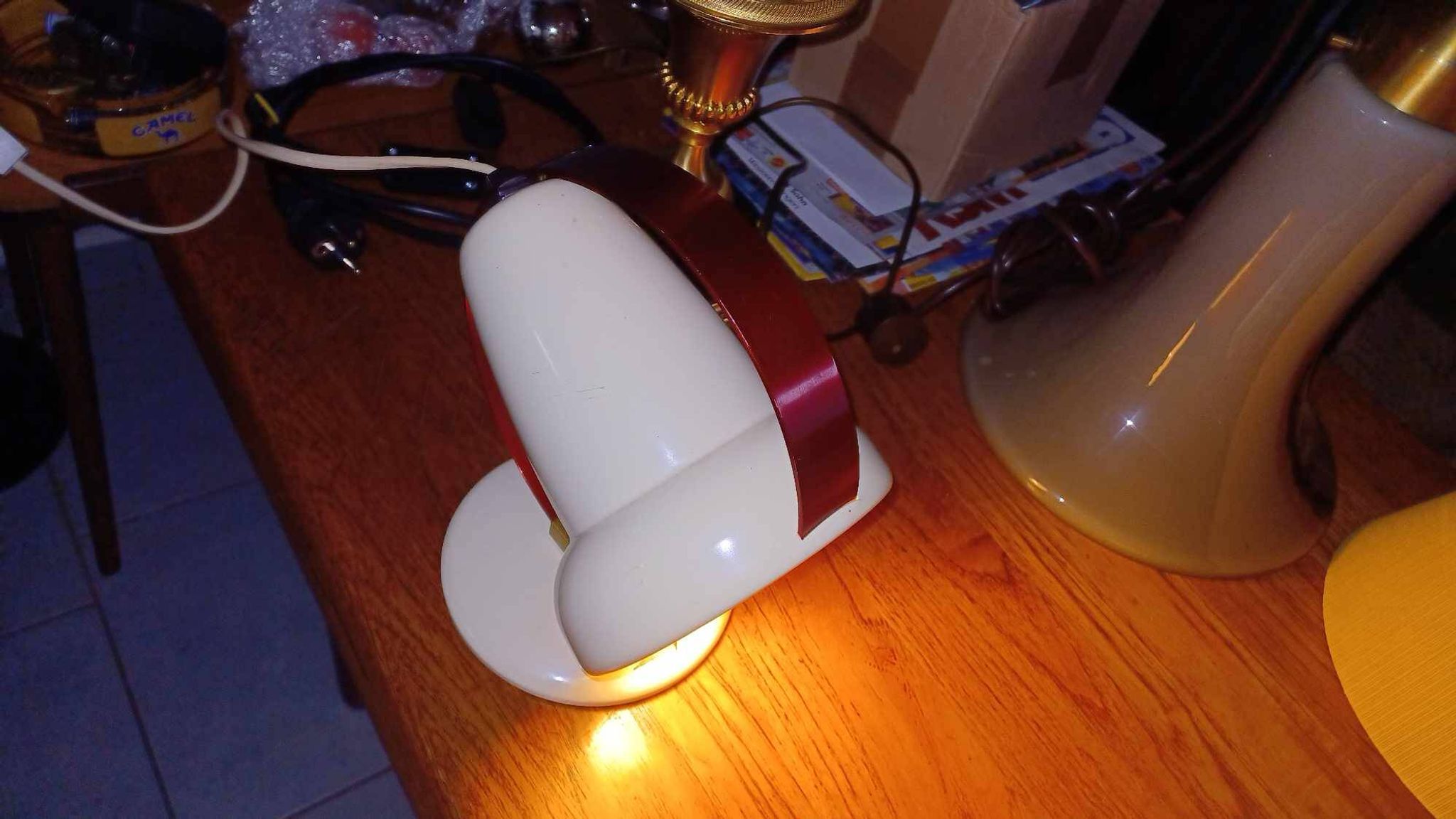 Lampe de bureau vintage conçue par Charlotte Perriand pour Philips, années 1960