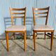 Pair of vintage bistro chairs