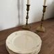 5 antique dessert plates Villeroy & Boch Mettlach