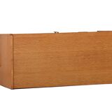 Sewing machine furniture with compass feet from the 50s/60s