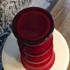 Holmegaard vase by Karen Blixen h=31cm