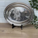 Silver-plated serving dish from the Hôtel des Anglais in Le Touquet