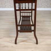 Table d'appoint en palissandre des années 20, en shellac, années 1950.