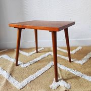1950-60 Scandinavian style side table minimalist bedside table
