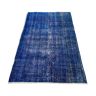 distressed turkish rug 190 x 117 cm